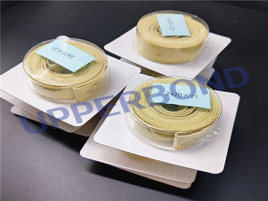 kopen De Verbeterde Garniture Band van 100% Kevlar Garniture voor Tabak die Lage Rekbaarheid vervoeren online vervaardiging