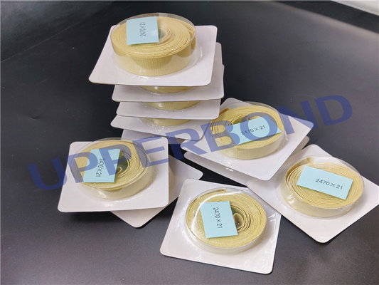 kopen Band van de vlas de Vezel Met een laag bedekte Transportband voor Filter van Hauni-Filter die Machine Kdf2 maken die Filtreerpapier overbrengen online vervaardiging