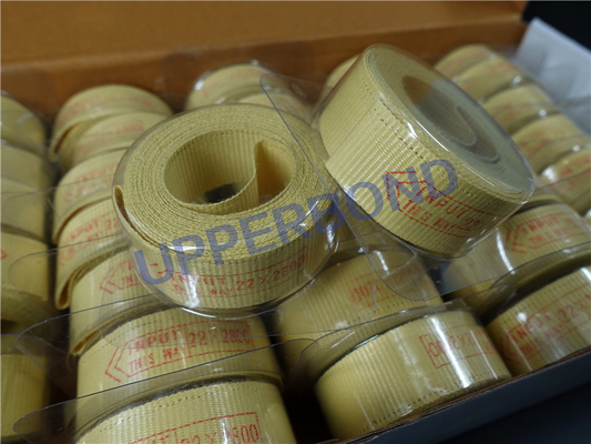 kopen Hoge sterkte 0,62 mm Aramidvezel Garniture Tape voor sigaretten / filtermaker online vervaardiging