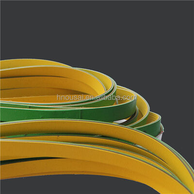 kopen Rubber Durable Green Transmission Belt Catcher Cigarette Machine Conveyor Belt online vervaardiging
