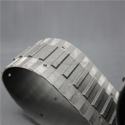 kopen High Temperature Tolerant V Belt Customizable Rubber Cogged Belt Spare Parts for Protos Cigarette Machine OEM Support online vervaardiging