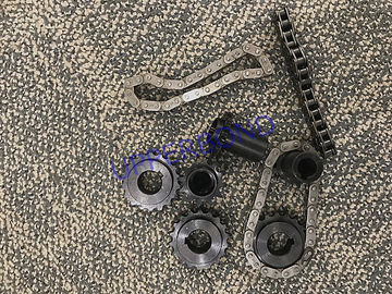 kopen De zwarte MK8-Gedreven Toestellen en de Ketting van de Sigaretmachine Delen voor Sigarettenfabrikatie en Verpakkingsmachines online vervaardiging