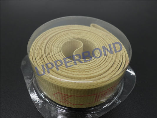 kopen Gele Kevlar-Vezel 18,5 * 3100 Banden van Mm Garniture voor Sigaretmaker online vervaardiging