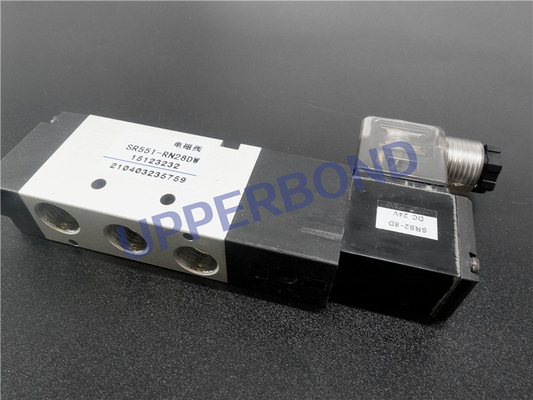 kopen De Klepvervangstukken van de artikelnummersr551-rn28dw 24V Solenoïde voor Sigaretmachine online vervaardiging