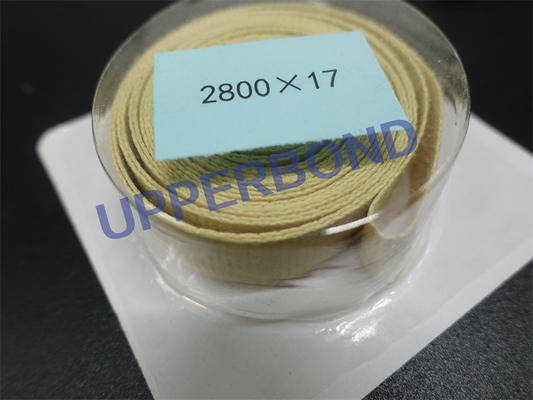 kopen 17*2800 de Vezelband van Kevlar van formaatbanden voor de Sigarettenmachine van MK8 MK9 online vervaardiging