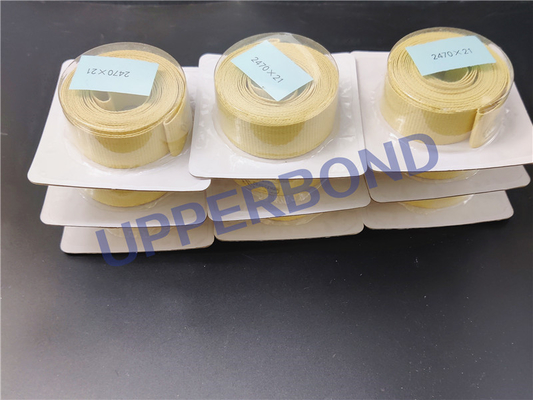 Verticale Verpakkende Kevlar-Stoffenband/van de de Sigaretmachine van Aramid Protos de Eindeloze Riem