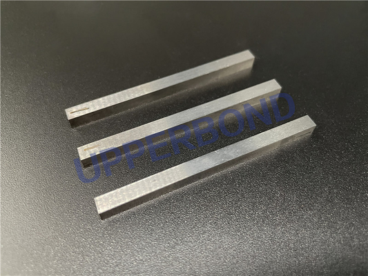 Lange hoge snelheid staal lemmet 4 * 4 * 63mm aanpasbaar sigarettenmachine mes voor maker