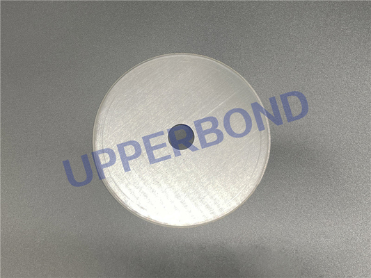 OEM/ODM Zilveren kleur Hardheid Stalen cirkelvormige lemmetje voor sigarettenmachine MK8/MK9