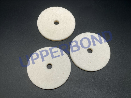 Witte ronde slijpwiel voor MK8 MK9 tabaksmachines