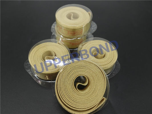 Van de de Transportband Hoge Intensiteit van de sigaretoverdracht Band van Aramid Garniture de Gele